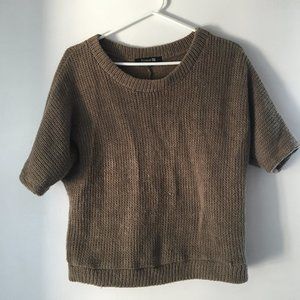 Knitted sweater top